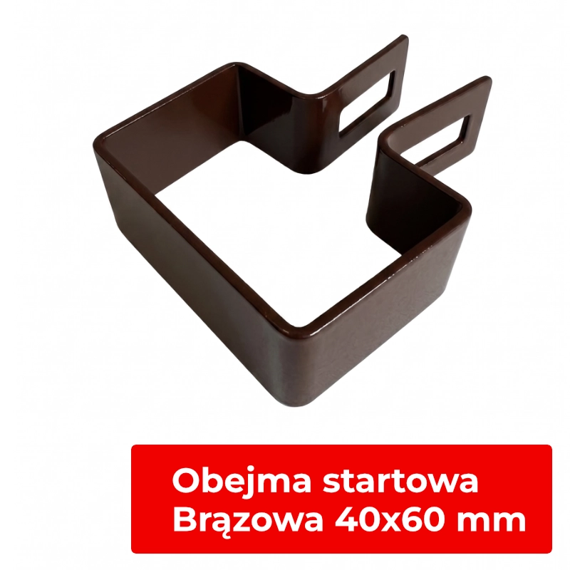 Uchwyt startowy – kolor brązowy RAL8017